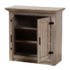 Bruce Farmhouse Wood 2 Doors Shoe Storage Cabinet Oak/Brown - Baxton Studio -Baxton Studio GUEST b94de45a 6754 430d 99fd aac4b944cc31
