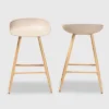 Set Of 2 Mairi Plastic And Wood Counter Height Barstools Beige/Natural - Baxton Studio 2 Set Of 2 Mairi Plastic And Wood Counter Height Barstools Beige/Natural - Baxton Studio -Baxton Studio GUEST b97d0ef4 70b6 4148 84e1 c8606ba3bf21