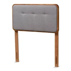 Twin Palina Upholstered And Wood Headboard - Baxton Studio 10 Twin Palina Upholstered And Wood Headboard - Baxton Studio -Baxton Studio GUEST bad66e9e 12a8 4257 92de 813efbb0a972