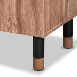 2 Door Valina Wood Entryway Shoe Storage Cabinet Brown - Baxton Studio -Baxton Studio GUEST bb071a5b d241 46d0 94f4 4966e91737f3