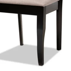 7pc Mael Dining Set Dark Brown/Espresso - Baxton Studio -Baxton Studio GUEST be0233c1 891f 4fc5 9a95 51e2caad9aeb