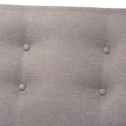 Perris Upholstered Wood Sofa Light Gray/Walnut - Baxton Studio 13 Perris Upholstered Wood Sofa Light Gray/Walnut - Baxton Studio -Baxton Studio GUEST bf66c5a0 c364 4108 bf6c 161489a67843