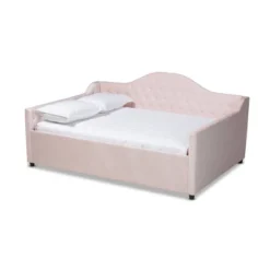 Perry Velvet Daybed - Baxton Studio -Baxton Studio GUEST c08768f1 b150 4c74 ad3f 5207c0ab7039