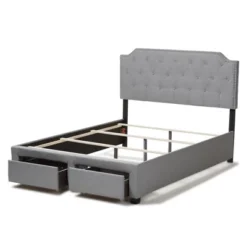Aubrianne Modern And Contemporary Fabric Upholstered Storage Bed Gray - Baxton Studio 22 Aubrianne Modern And Contemporary Fabric Upholstered Storage Bed Gray - Baxton Studio -Baxton Studio GUEST c437f759 9eb9 4aa3 9265 e68e1db48c1a