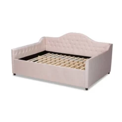 Perry Velvet Daybed - Baxton Studio -Baxton Studio GUEST c5ac29c7 362e 4b1b be6a 5b1b5ad4143b