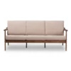 Venza Mid-Modern Walnut Wood Fabric Upholstered 3 Seater Sofa Light Brown - Baxton Studio 2 Venza Mid-Modern Walnut Wood Fabric Upholstered 3 Seater Sofa Light Brown - Baxton Studio -Baxton Studio GUEST c5c761be 2f27 45a8 9721 7c369dcc75c6