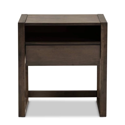 Inicio Nightstand Ash - Baxton Studio 8 Inicio Nightstand Ash - Baxton Studio - Image 6