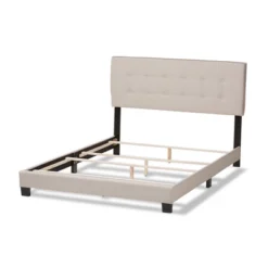 Audrey Modern And Contemporary Fabric Upholstered Bed - Baxton Studio -Baxton Studio GUEST c80d9e7e 5a2c 4245 9d0a 6844eea3d0b0