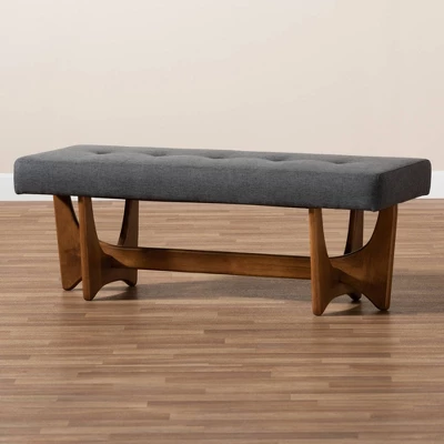 Theo Bench - Baxton Studio 8 Theo Bench - Baxton Studio - Image 6