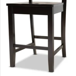 2pc Nicolette Wood Counter Height Barstools - Baxton Studio 13 2pc Nicolette Wood Counter Height Barstools - Baxton Studio -Baxton Studio GUEST ca4008da 7a65 4486 8826 dc51e4c7ab37