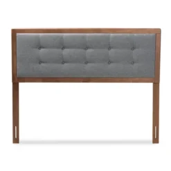 Sarine Walnut Finished Wood Headboard - Baxton Studio -Baxton Studio GUEST ce97e0f6 46cb 4b83 91fd b734f2aefbff