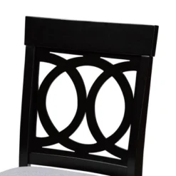 5pc Verina Upholstered Espresso Wood - Baxton Studio -Baxton Studio GUEST d02dd80b 6618 4593 af16 cccdad47b2a7