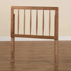 Valin Wood Headboard Walnut - Baxton Studio -Baxton Studio GUEST d038d4e1 7fcd 4763 b69c 1ded86ecd748