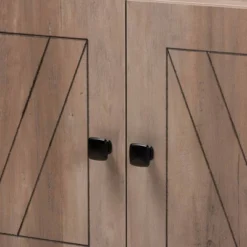 51.8" 3 Tier Derek Wood Bookcase Oak - Baxton Studio 11 51.8" 3 Tier Derek Wood Bookcase Oak - Baxton Studio -Baxton Studio GUEST d585ba19 4268 458d b73f 2b1845b982ce