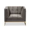 Ambra Velvet Armchair - Baxton Studio -Baxton Studio GUEST d65b3686 fd69 48d3 a2ec bd85caad8dbb