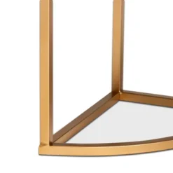 1 Drawer Beale Velvet Upholstered And Brushed Console Table Green/Gold - Baxton Studio -Baxton Studio GUEST d66ef5f9 c74f 49c7 8f61 c9a0d56e22d8