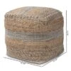 Grange Handwoven Hemp Moroccan Inspired Pouf Ottoman Natural/Gray - Baxton Studio 1 Grange Handwoven Hemp Moroccan Inspired Pouf Ottoman Natural/Gray - Baxton Studio -Baxton Studio GUEST da30ca40 ace2 48c9 9ca8 a638410f44c3