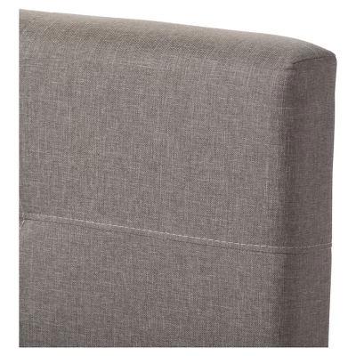 Brandy Modern And Contemporary Fabric Upholstered Platform Bed With Storage Drawer - Baxton Studio 5 Brandy Modern And Contemporary Fabric Upholstered Platform Bed With Storage Drawer - Baxton Studio - Image 3