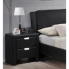 Frey Upholstered Modern Nightstand - Baxton Studio -Baxton Studio GUEST da87a04b 54b6 4dd2 b323 51587ebb2566