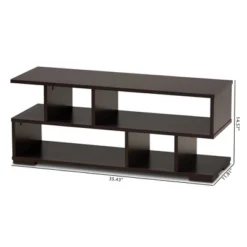 Arne Wood TV Stand For TVs Up To 32" Dark Brown - Baxton Studio 11 Arne Wood TV Stand For TVs Up To 32" Dark Brown - Baxton Studio -Baxton Studio GUEST dde0b8fd 6fc2 4a1d a1de f9b389703aa3
