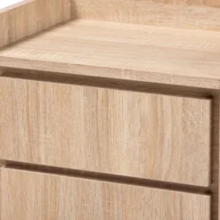 2 Drawers Hale Wood Nightstand - Baxton Studio -Baxton Studio GUEST df0aa265 c513 499e bbe9 79794a78d395