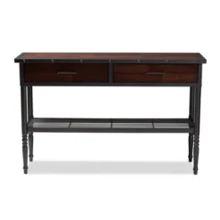 2 Drawer Jana Dining Room Server Brown - Baxton Studio -Baxton Studio GUEST df2a8426 67cb 4a55 8b63 a21bfd1bd567