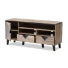 Cardiff Modern And Contemporary Wood TV Stand For TVs Up To 55" - Light Brown - Baxton Studio -Baxton Studio GUEST e00ec9e6 b109 4e84 8116 d6d7632eb632