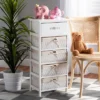 Madelia Wood 1 Drawer Storage Unit White - Baxton Studio -Baxton Studio GUEST e0435979 acfd 4b83 843b 1557aae15b2d