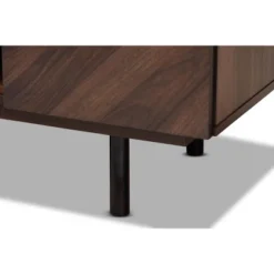 Berit Wood TV Stand For TVs Up To 70" Walnut - Baxton Studio -Baxton Studio GUEST e10622c0 9487 4fae 82ad 8c078316d7b0