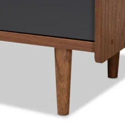 Halden And Gradient Wood 3 Drawer Chest Brown/Gray - Baxton Studio -Baxton Studio GUEST e13a1320 6dd5 4023 8b48 0766c4dfec23