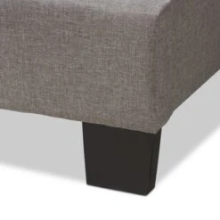 Vivienne Modern And Contemporary Fabric Upholstered Bed Light Gray - Baxton Studio 15 Vivienne Modern And Contemporary Fabric Upholstered Bed Light Gray - Baxton Studio -Baxton Studio GUEST e164cee3 69a4 4657 8703 f67e37a0d0c7