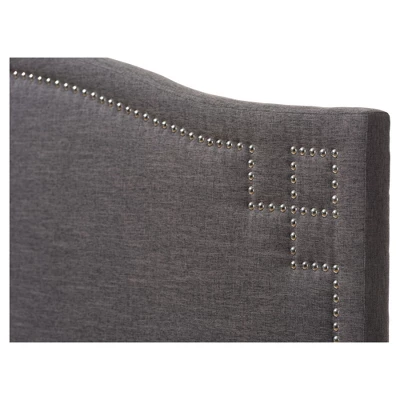 Aubrey Modern And Contemporary Fabric Upholstered Headboard - Baxton Studio 3 Aubrey Modern And Contemporary Fabric Upholstered Headboard - Baxton Studio