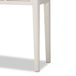 Aiko Wood Console Table White - Baxton Studio -Baxton Studio GUEST e353d712 8296 4ff5 b951 7d1931e0dd0a