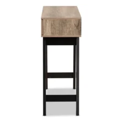 Wales Wood 2 Drawer Console Table Light Brown - Baxton Studio -Baxton Studio GUEST e51b51c8 6aa0 4bc8 8f24 11a6b0a9fccc