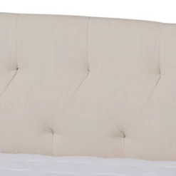 Delora Upholstered Daybed With Trundle Beige - Baxton Studio -Baxton Studio GUEST e58addc9 85ae 41b1 841b 50a7d00cb6bd