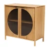 Naresh Bamboo Wood 2 Door Storage Cabinet Natural Brown - Baxton Studio 2 Naresh Bamboo Wood 2 Door Storage Cabinet Natural Brown - Baxton Studio -Baxton Studio GUEST e80711c7 1c10 4aad be6b 31988661b0f3