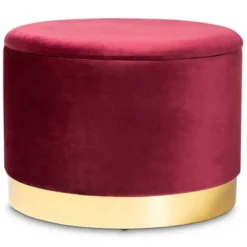 Marisa Velvet Upholstered Storage Ottoman - Baxton Studio 19 Marisa Velvet Upholstered Storage Ottoman - Baxton Studio -Baxton Studio GUEST e88b2fcb c4e0 4cff 81b8 a4d1f8564052