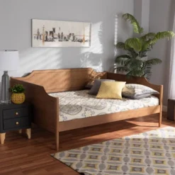 Full Alya Wood Daybed - Baxton Studio -Baxton Studio GUEST e88eace1 f7bb 4708 b88a 5fdff49176cc