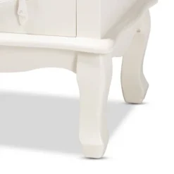 Callen Wood 3 Drawer Nightstand White - Baxton Studio 16 Callen Wood 3 Drawer Nightstand White - Baxton Studio -Baxton Studio GUEST e955829d 4b94 4aec 8802 ff30b9b26fdb