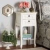 Eliya Wood 2 Drawer Nightstand White - Baxton Studio -Baxton Studio GUEST e9d4f5aa adc3 4a9f 90cf 8dce3a96dc2e