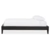 Lancashire Modern And Contemporary Faux Leather Upholstered Bed Frame With Tapered Legs - Baxton Studio -Baxton Studio GUEST eb8f0ae9 cb0e 4195 90c2 e84686c5a0dc