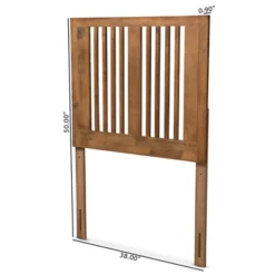 Twin Harena Wood Headboard Walnut - Baxton Studio 10 Twin Harena Wood Headboard Walnut - Baxton Studio -Baxton Studio GUEST eb9eb27d a280 4a45 87f3 dea954b8c0a0