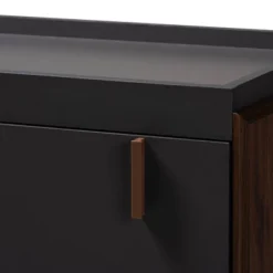 5 Drawer Rikke Two-Tone Wood Chest Brown - Baxton Studio -Baxton Studio GUEST ec9b667a 8396 4ba4 9599 1712f4ee594f