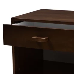 Deirdre Modern And Contemporary Wood 1 Drawer Nightstand - Baxton Studio -Baxton Studio GUEST ee6fbf44 e803 43e7 9a44 1cdbbf69091f