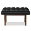 Baxton Studio Annetha Mid Century Modern Walnut Finished Wood Faux Leather Upholstered Ottoman Black 2 Baxton Studio Annetha Mid Century Modern Walnut Finished Wood Faux Leather Upholstered Ottoman Black -Baxton Studio GUEST ef0ba4c0 2f91 4ccf a815 c19c2fd56056