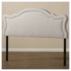 Queen Avery Modern And Contemporary Fabric Headboard Gray - Baxton Studio -Baxton Studio GUEST ef2bd368 7748 4def 93e7 0e8153c40f02