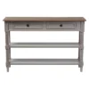 Edouard French Provincial Style Console Table With 2 Drawers - White/Light Brown - Baxton Studio 1 Edouard French Provincial Style Console Table With 2 Drawers - White/Light Brown - Baxton Studio -Baxton Studio GUEST f3a670e7 63b9 4cd2 ad94 dee66bab5fc5