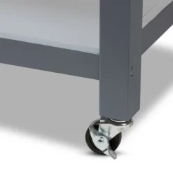 Sunderland Coastal And Farmhouse Natural Wood Kitchen Cart Gray, Light Brown - Baxton Studio 17 Sunderland Coastal And Farmhouse Natural Wood Kitchen Cart Gray, Light Brown - Baxton Studio -Baxton Studio GUEST f6ae055e ea1b 4dd6 9cf8 8d8fdaa28c79