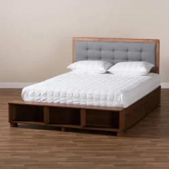 4 Drawer Cosma Transitional Wood Platform Storage Bed - Baxton Studio 19 4 Drawer Cosma Transitional Wood Platform Storage Bed - Baxton Studio -Baxton Studio GUEST f6c2f3b0 8d0d 4c5b b0ed de5644d28821