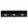 Gerhardine Wood 3 Drawer TV Stand For TVs Up To 62" Dark Brown - Baxton Studio -Baxton Studio GUEST f827105a 6b5d 42a4 b5b0 a9f8ca645926